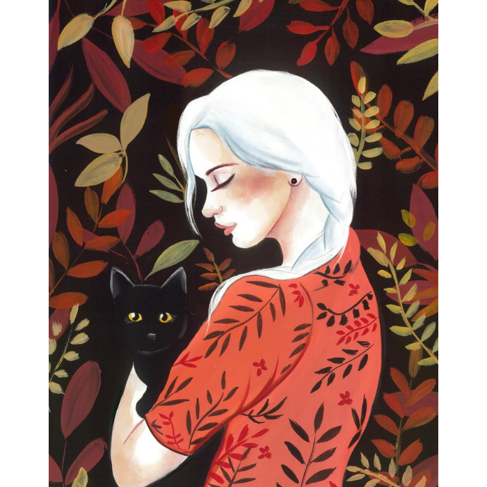 Mujer gato