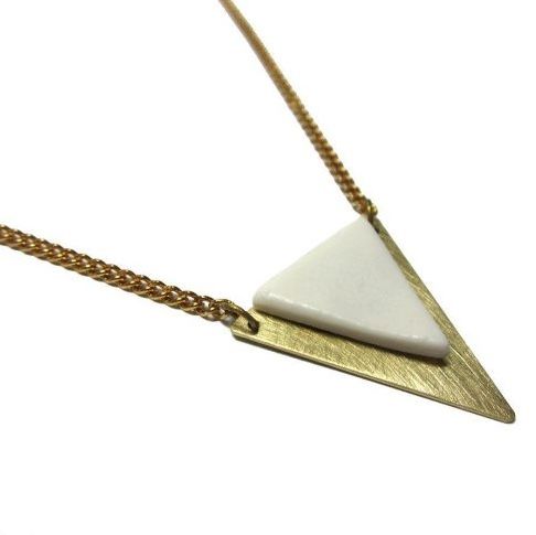 Collar Vasarely Blanco