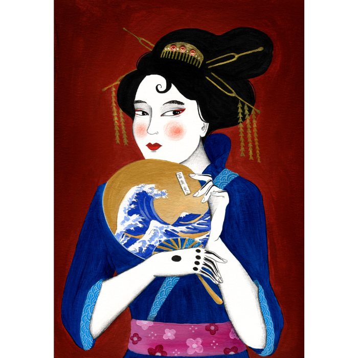 Dama con Hajichi