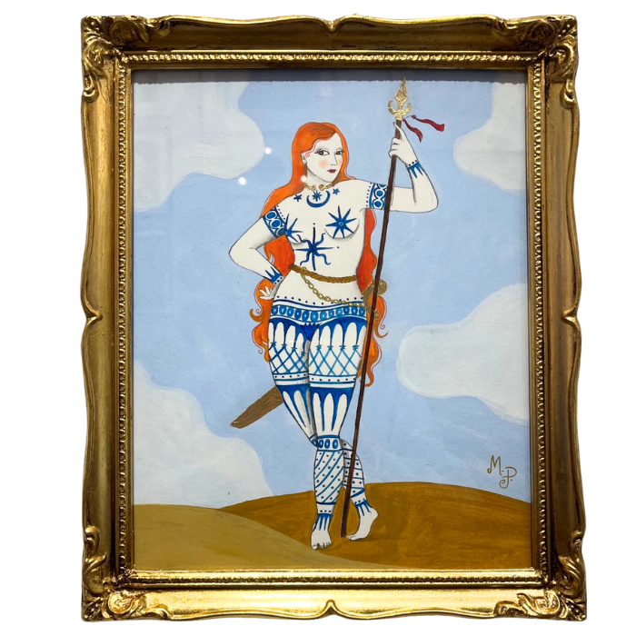 La dama picta - original