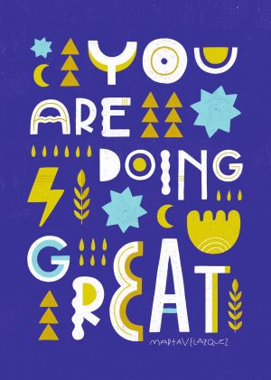 You are doing great