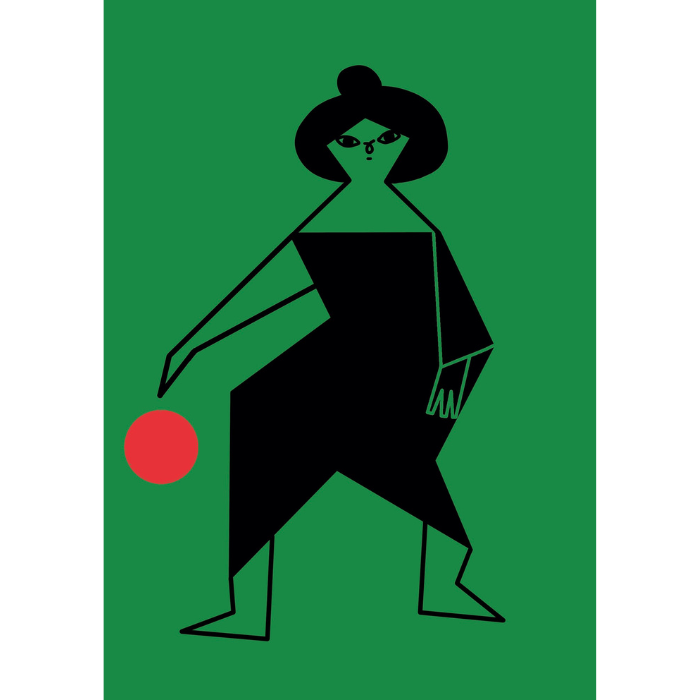 Círculo rojo (verde)