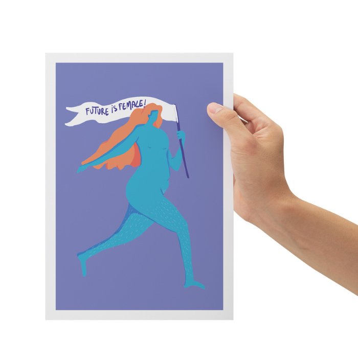 Future is female (naranja | azul)