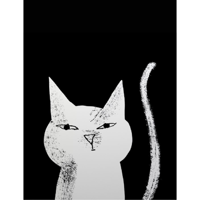 Gato enfadado
