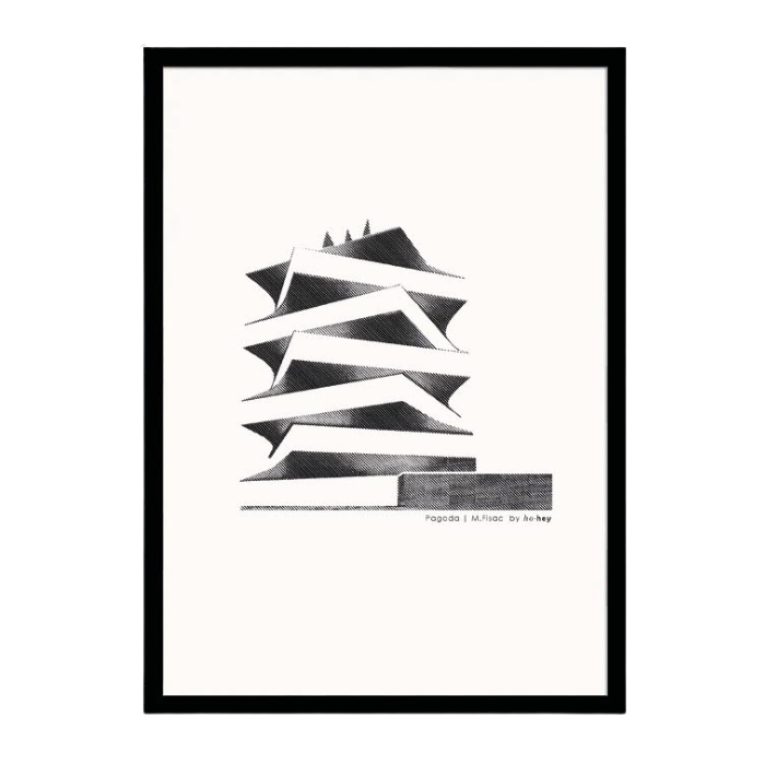 Serigrafía Pagoda