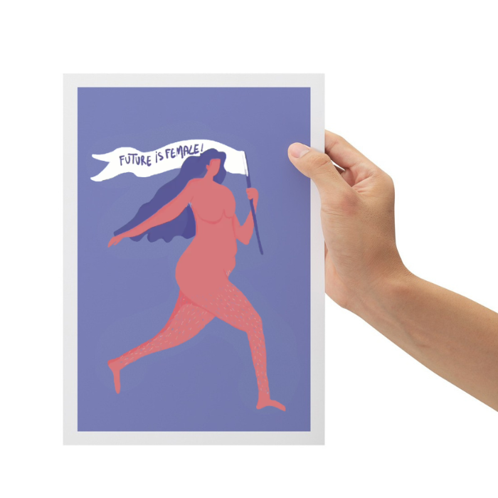 Future is female (morado | coral)