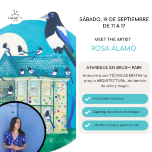 Taller de pintura con Rosa Álamo