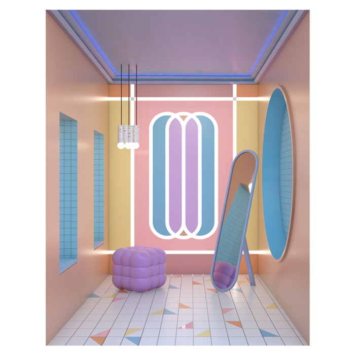 Neon closet