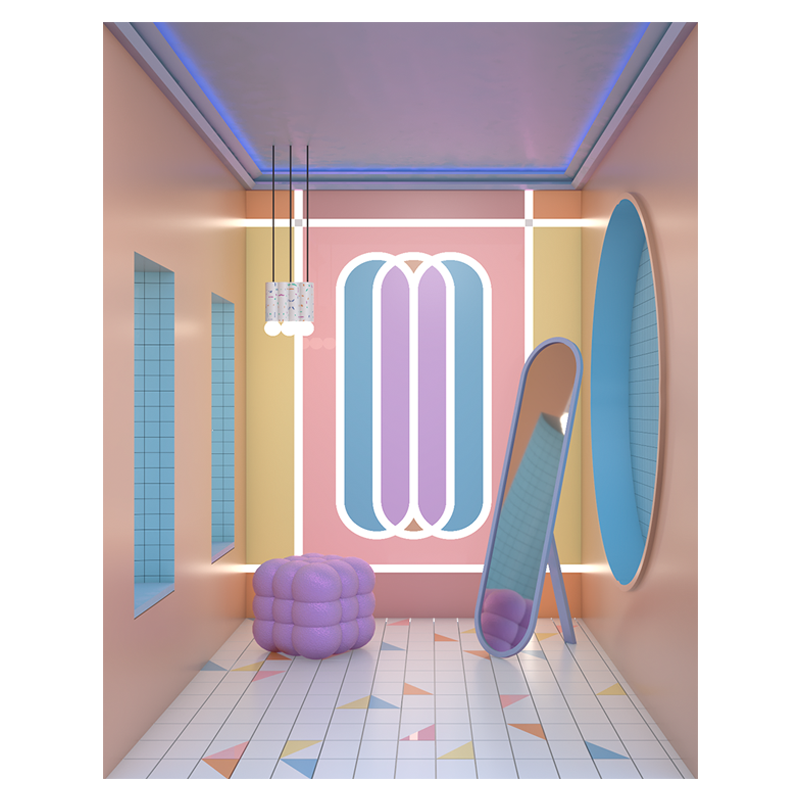 Neon closet