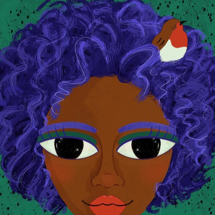 Robin afro