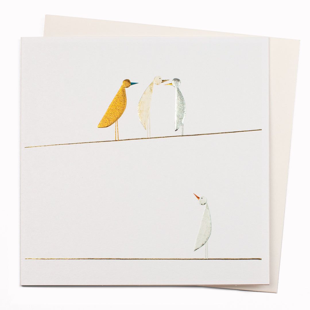 Birds on a wire
